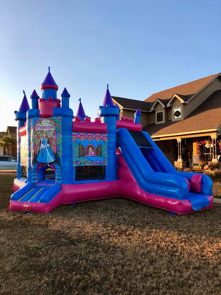 Inflatable Princess Bounce House rental in Mobile AL